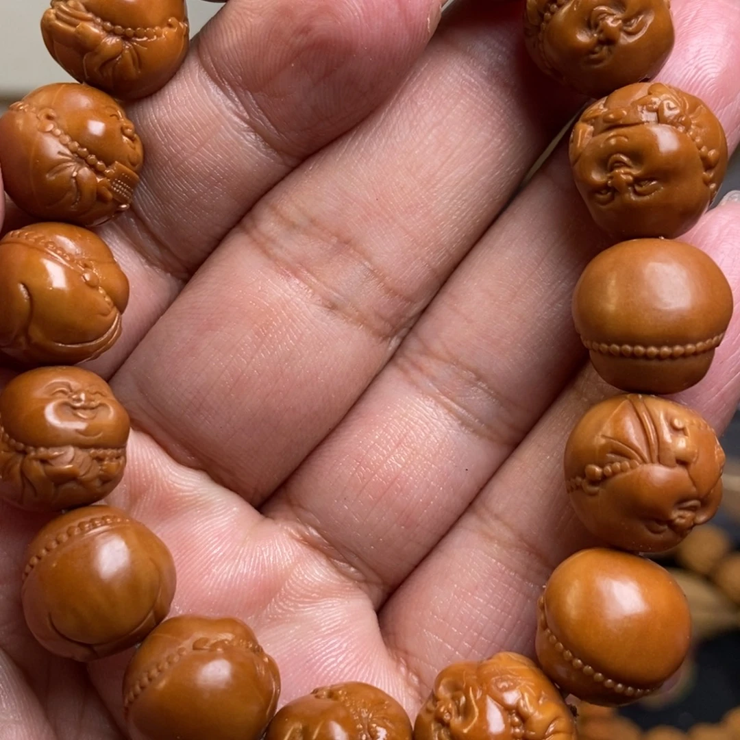 猴头核桃吊坠猴头