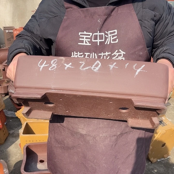 紫砂花盆紫砂等传统