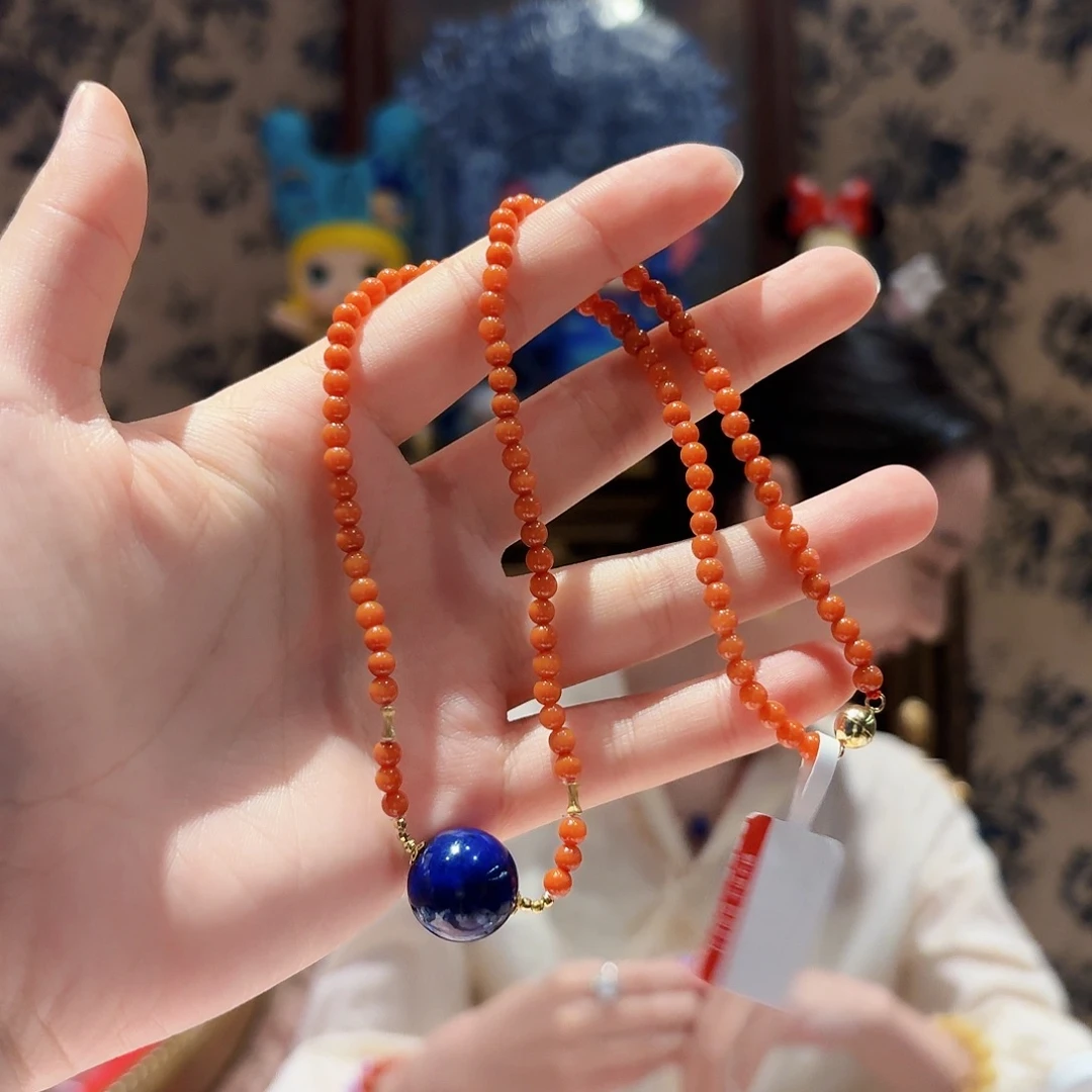 南红玛瑙未镶嵌颈饰多样性发其一