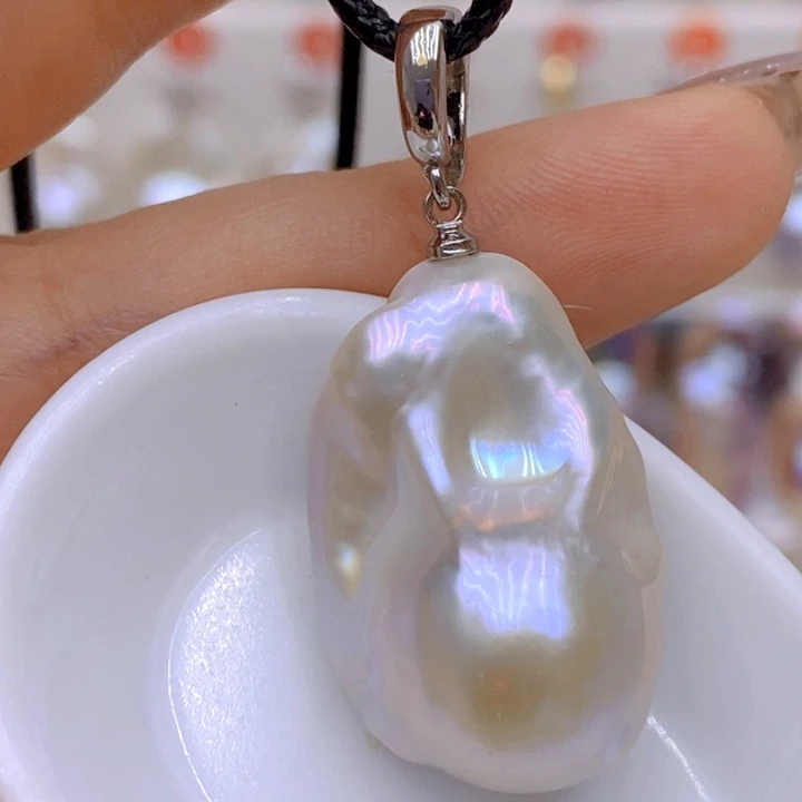 未镶嵌吊坠(赠链)淡水珍珠