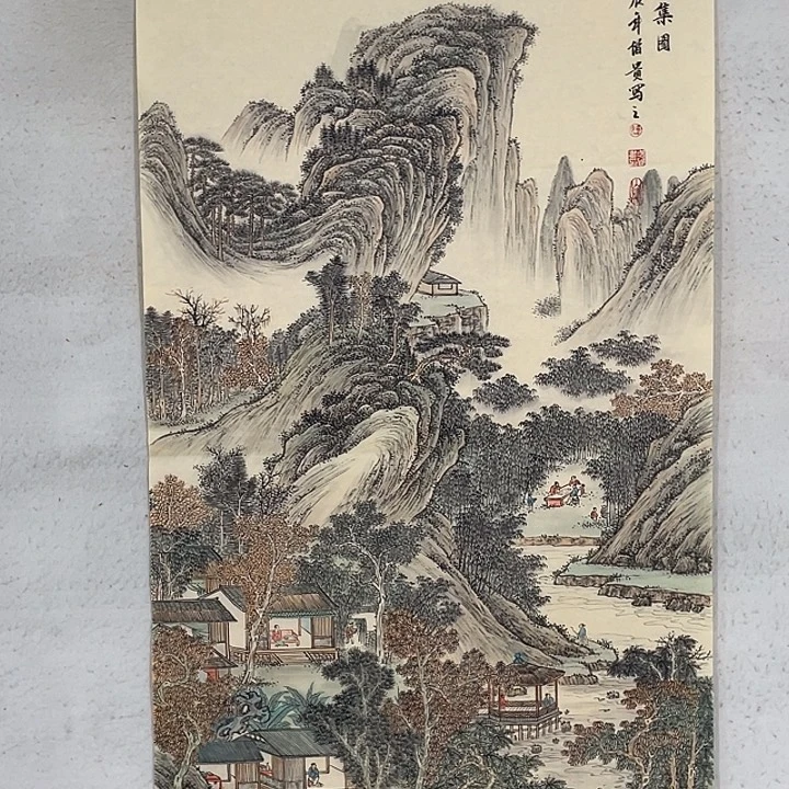 国画国画作品集的故事