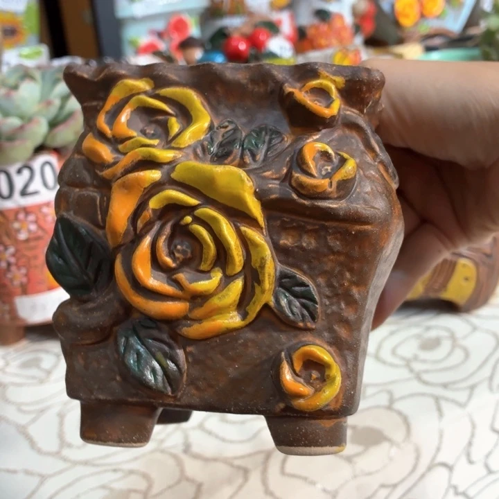 多肉花盆满15包邮