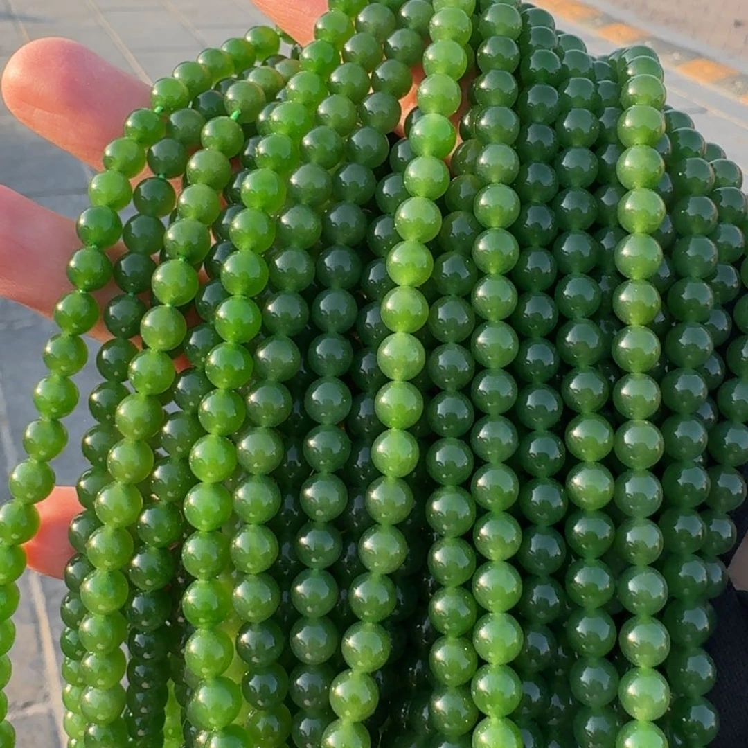 和田玉颈饰未镶嵌卡6碧玉段公子多样性拍一发一