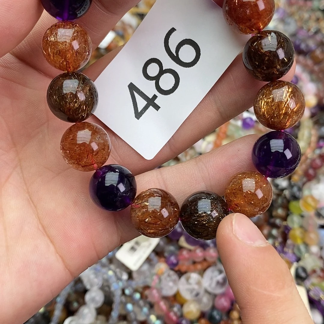 水晶未镶嵌手链手链