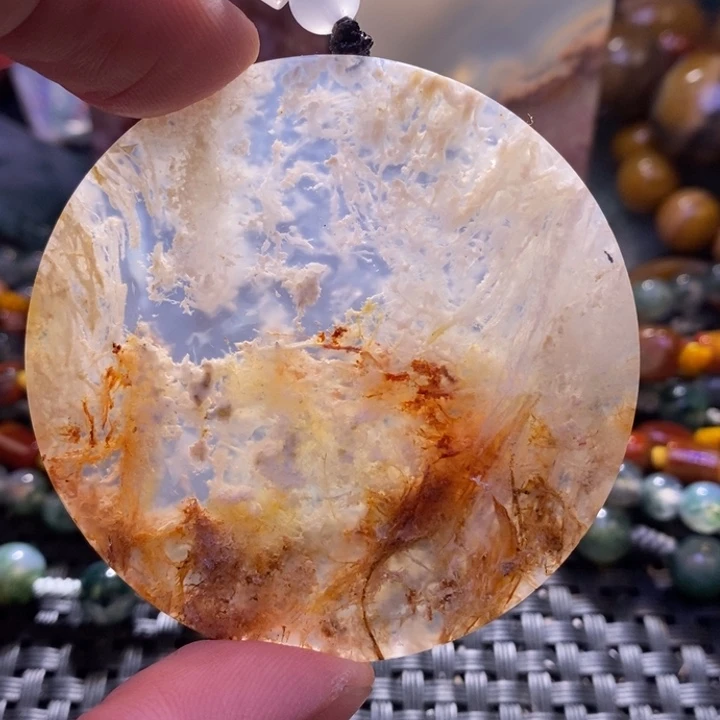 【闪购商品】玛瑙/玉髓颈饰未镶嵌ღ***o