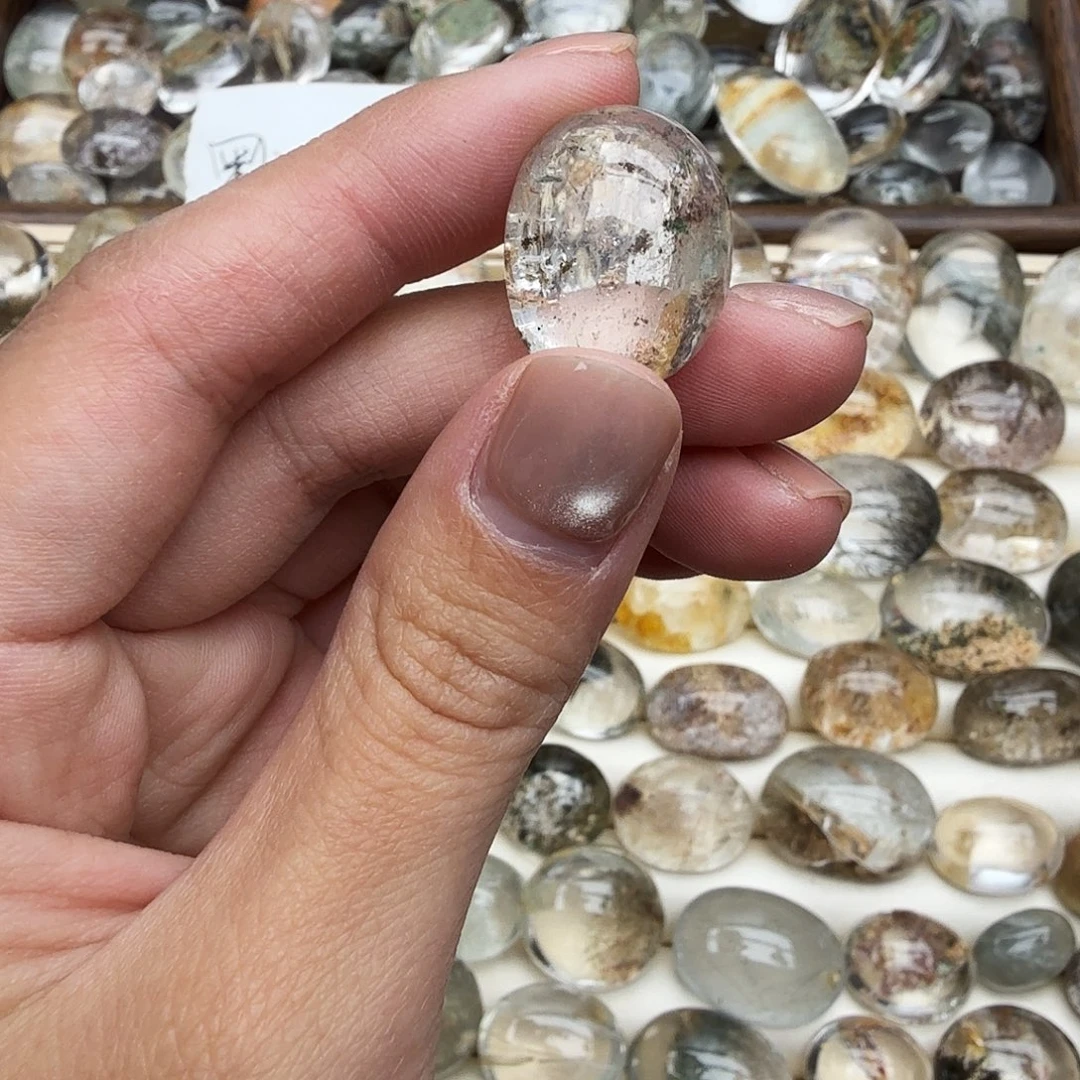 珠宝半成品水晶未镶嵌