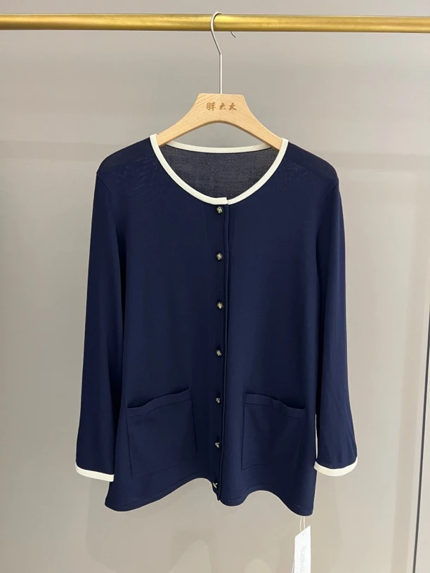 胖太太针织衫1510衣长66