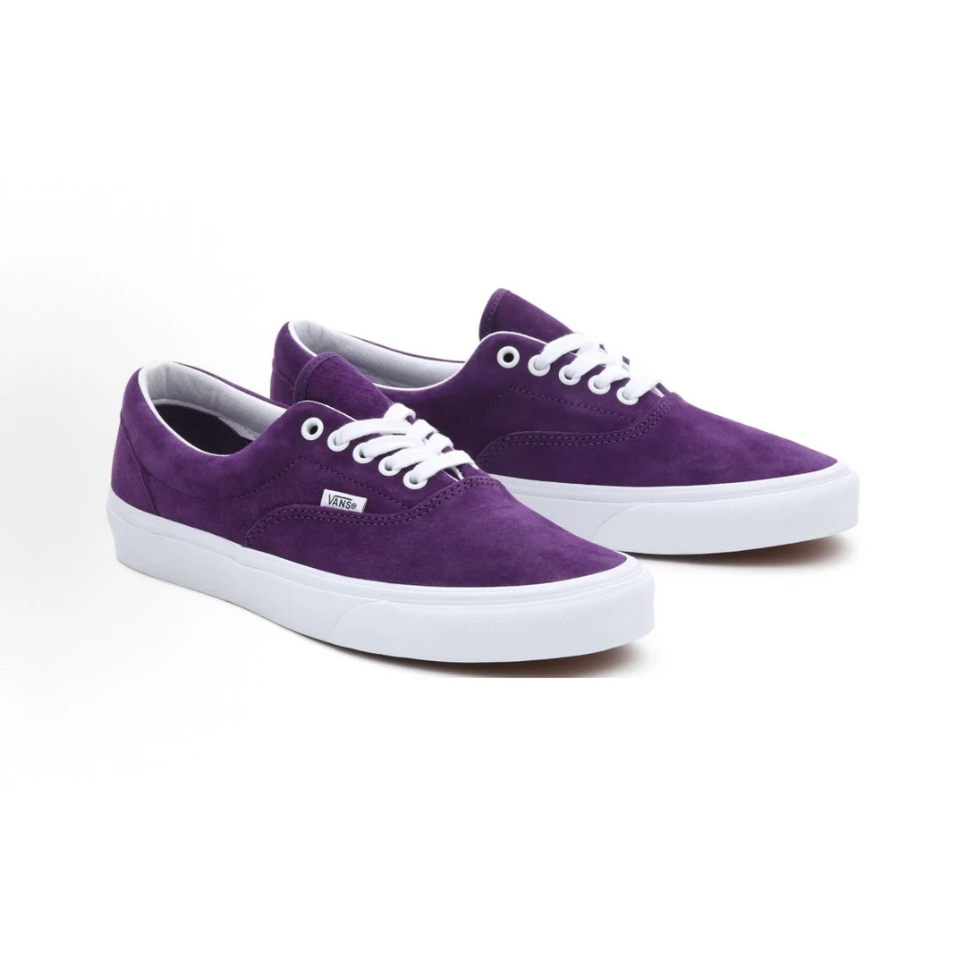 37码 Vans Era Buty Pig Suede 低帮 板鞋 紫色 原盒 JMLBKE