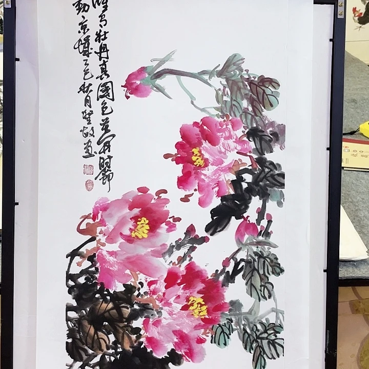 国画张圣敏先生纯手绘作品