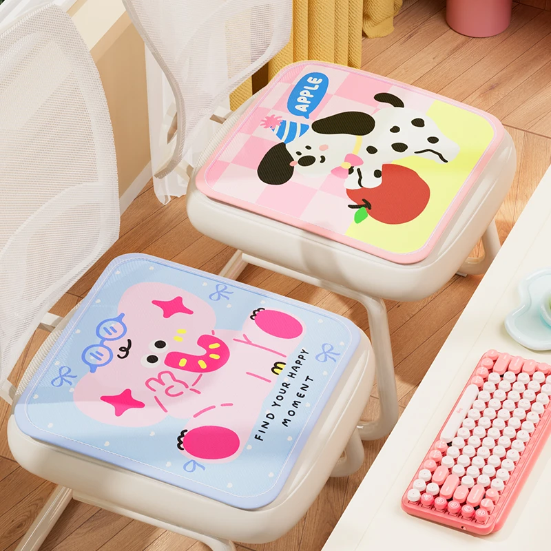 【创想家居】冰丝坐垫椅垫吸汗学生教室久坐透气学习椅夏季椅子垫子