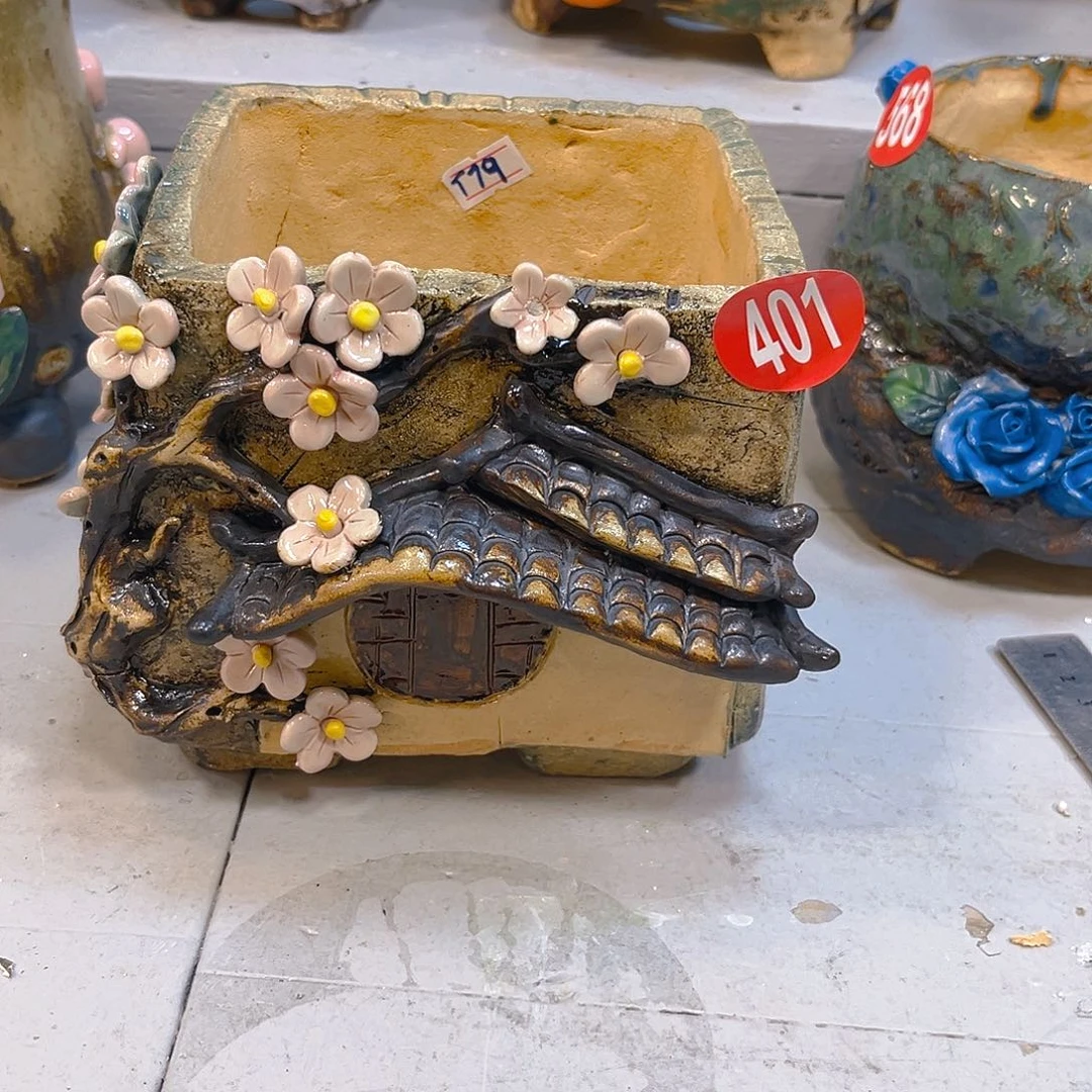 微瑕401 号陶然花器厂家直销