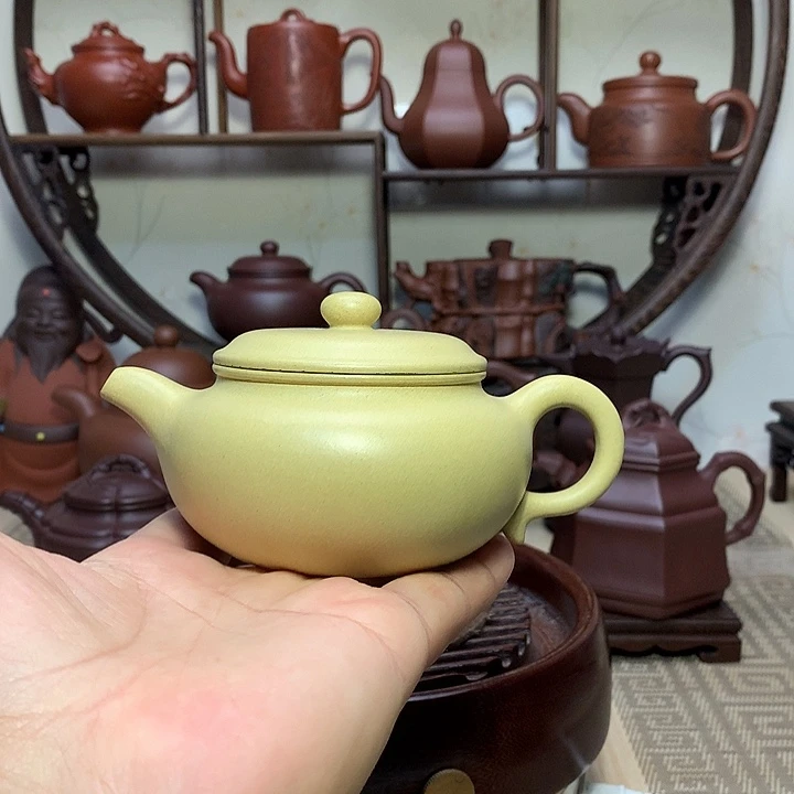一***风茶壶紫砂原矿紫砂壶