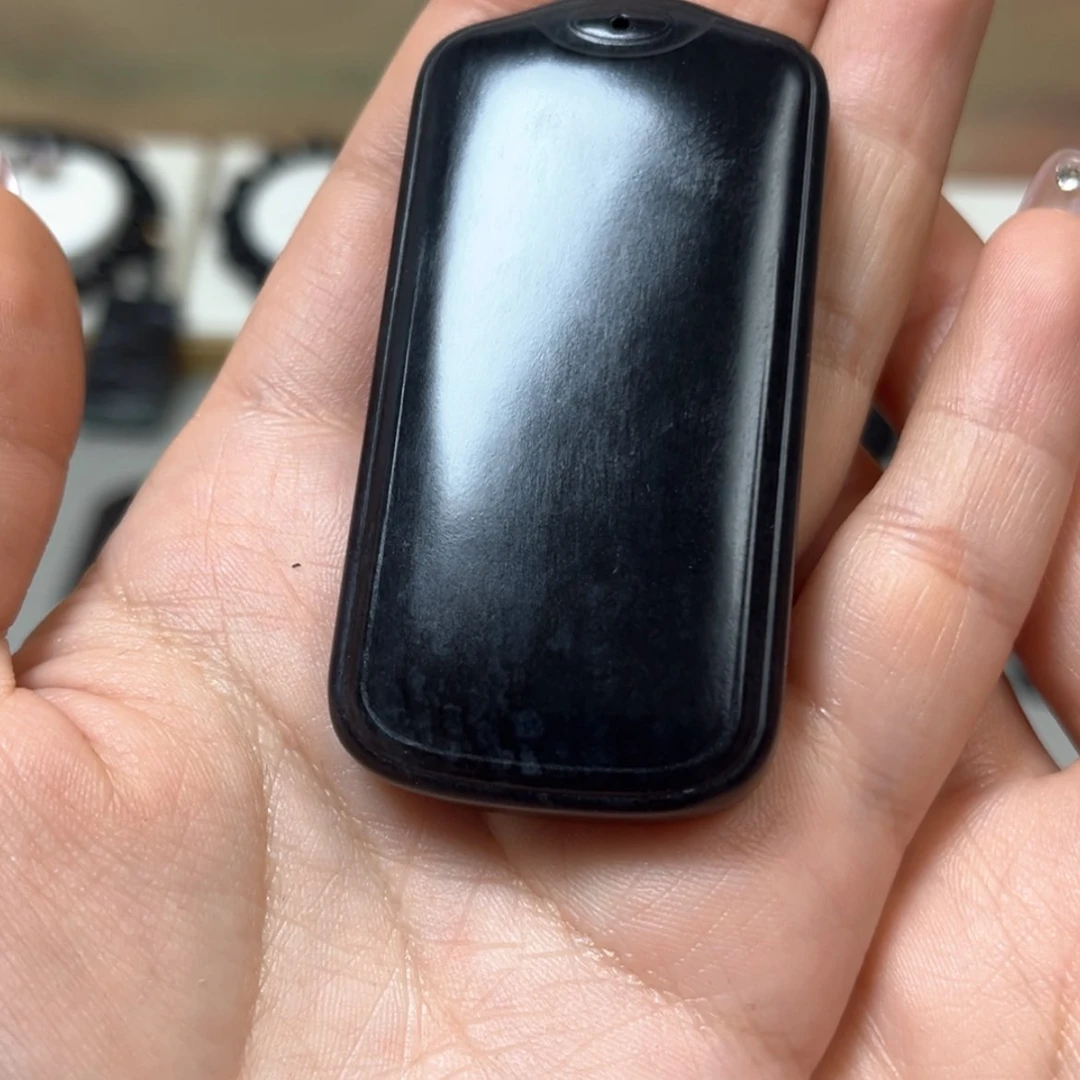 【闪购商品】和田玉（墨玉）47面包羊脂未镶嵌南*