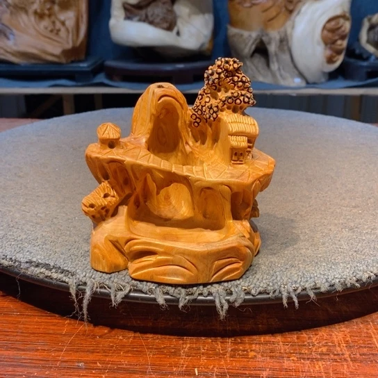 柏木（崖柏）根雕摆件