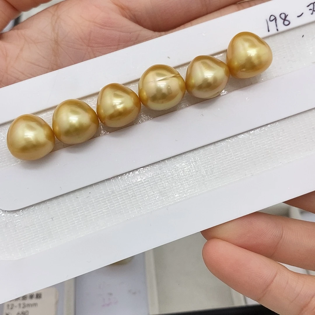沫***️海水珍珠耳饰未镶嵌