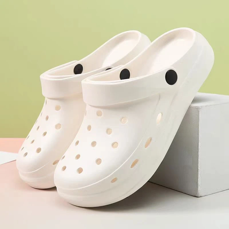 大庆仓女宝冰雪奇缘儿童洞洞沙滩拖鞋