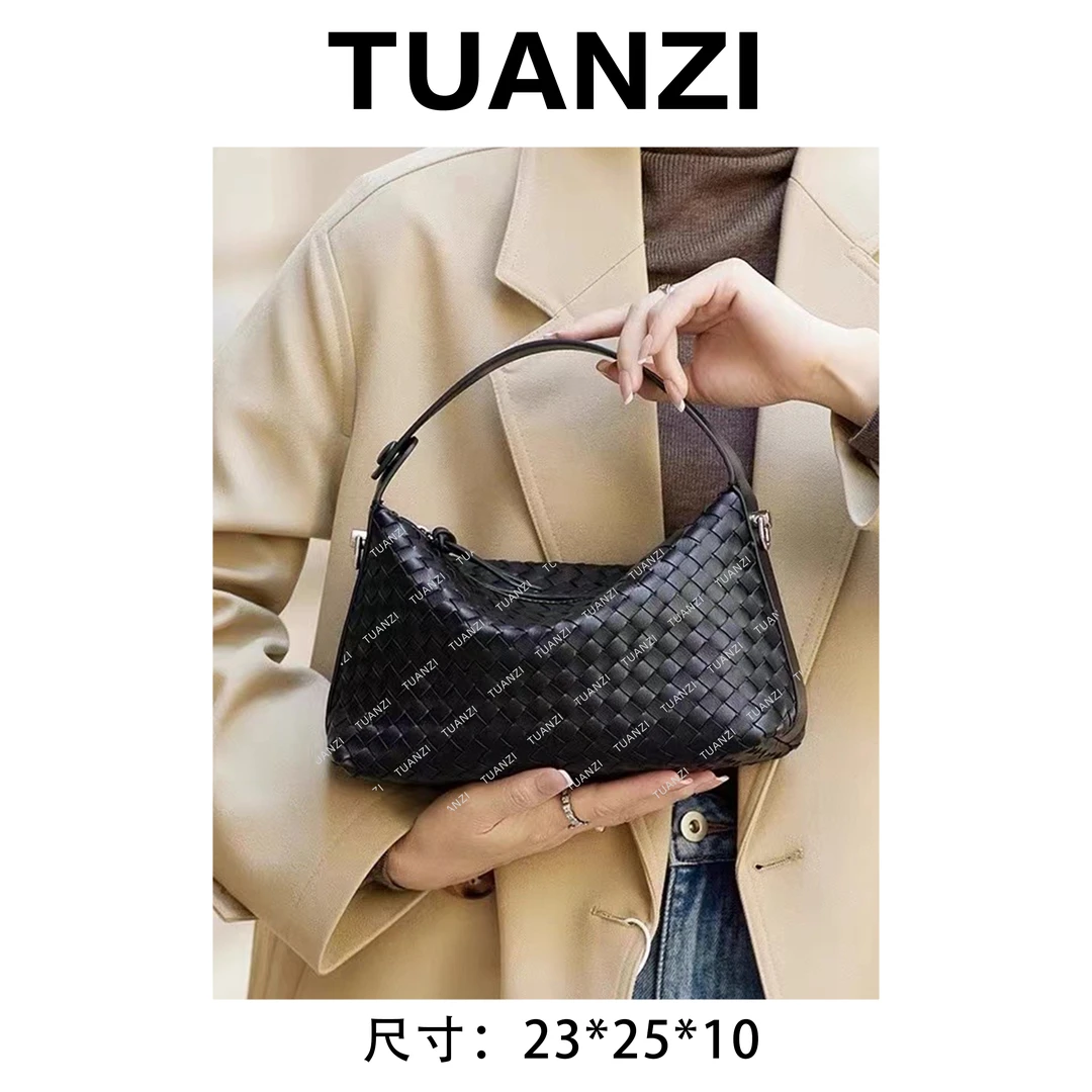 〖高端玩家〗春夏新款女士轻奢时尚腋下女包 J-2590-黑色