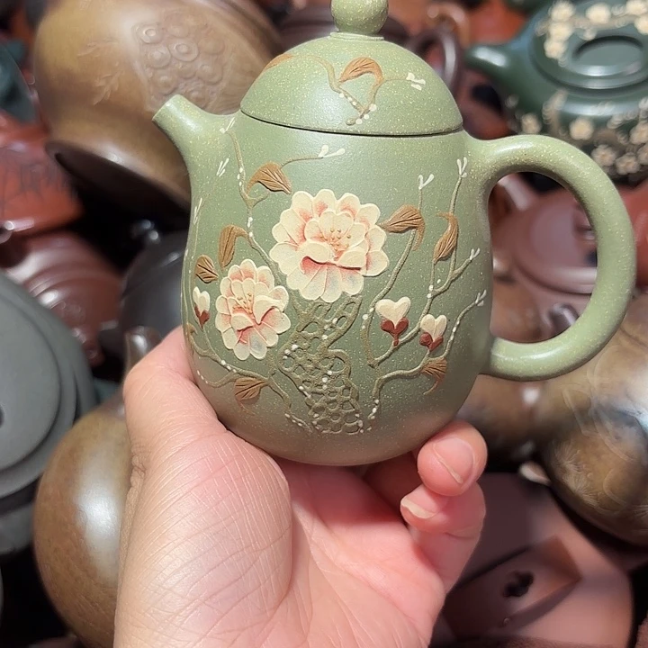 A***灵茶壶紫砂宜兴原矿紫砂