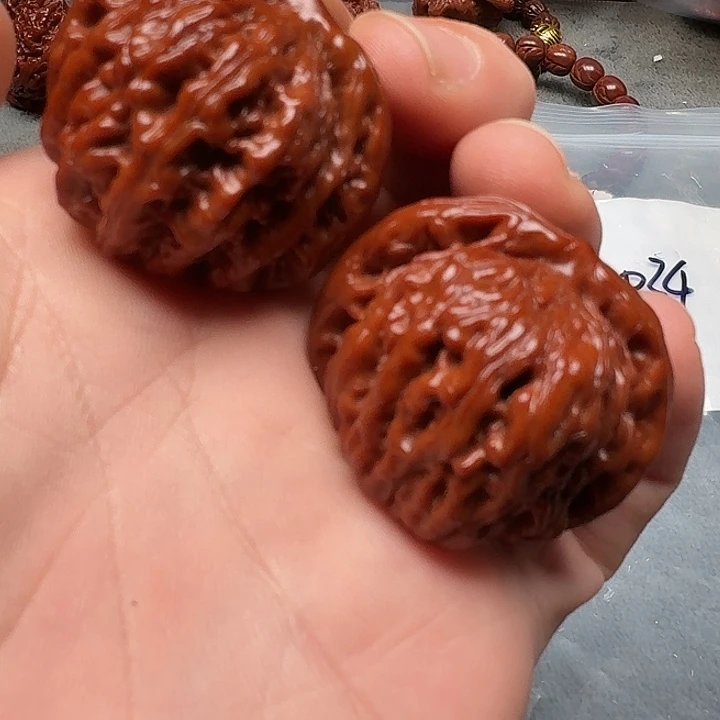 吊坠文玩核桃楼子034