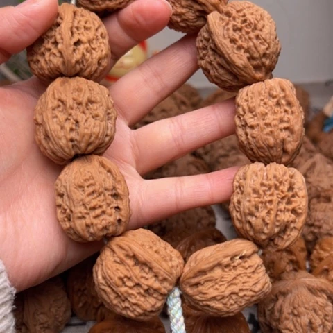 吊坠文玩核桃用****9南疆石串