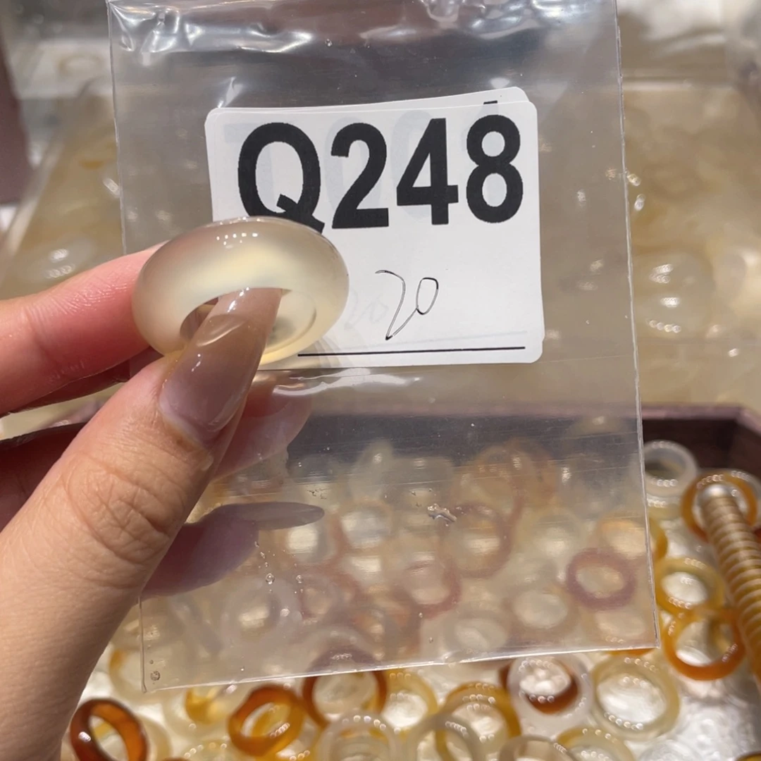 玛瑙/玉髓未镶嵌戒指248