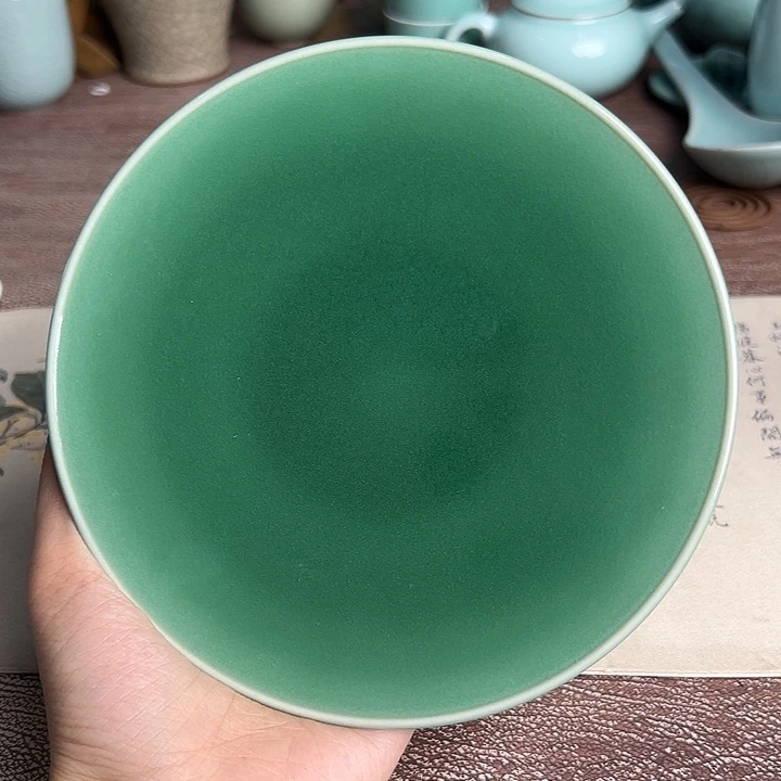 龙泉云间青瓷小米茶器