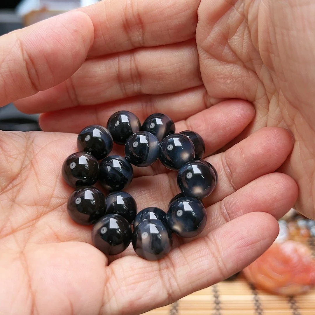 未镶嵌玛瑙/玉髓珠宝半成品