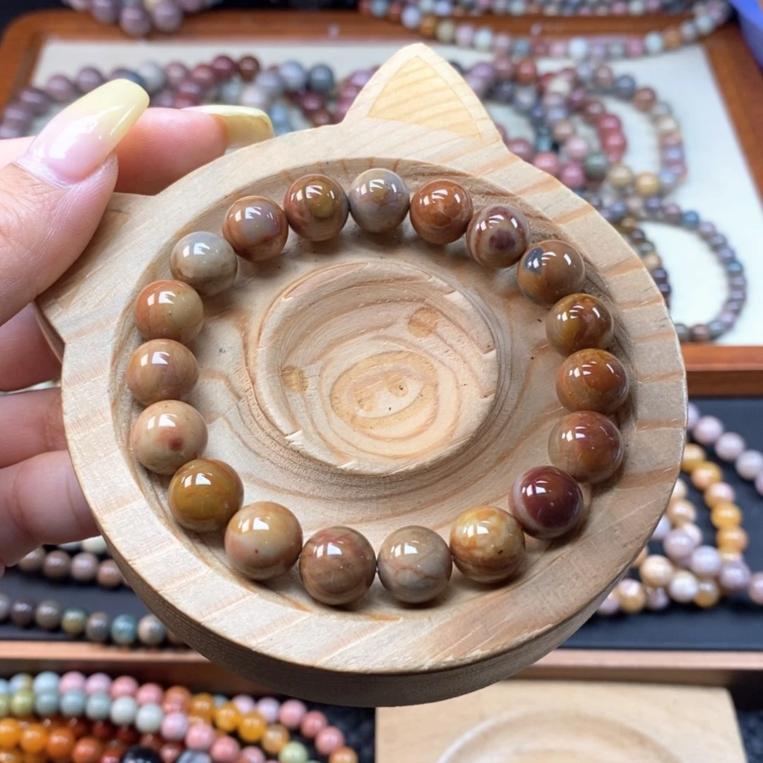 石英质玉手链未镶嵌小***?