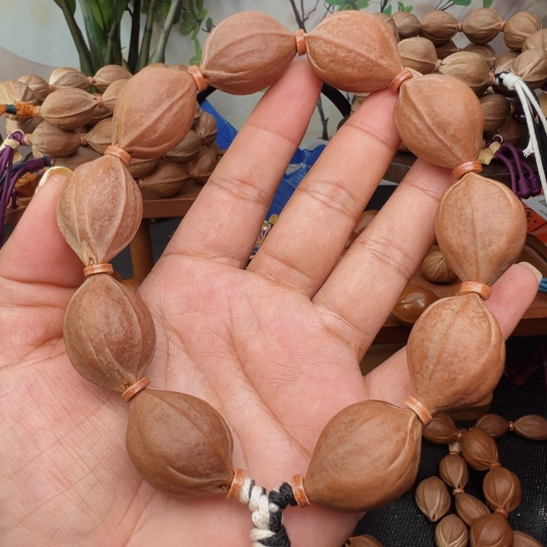 S***e手串橄榄核梅林铁核素串鲨鱼背19*27