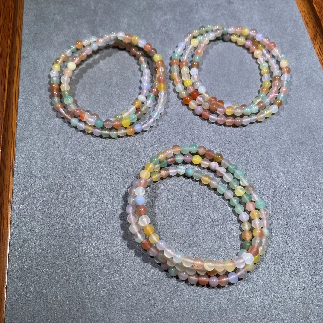 卡5mm 玛瑙三圈 多样性发其一【MN0020】