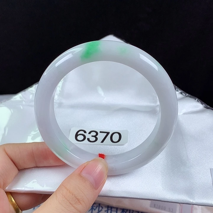 翡翠未镶嵌手镯59圈