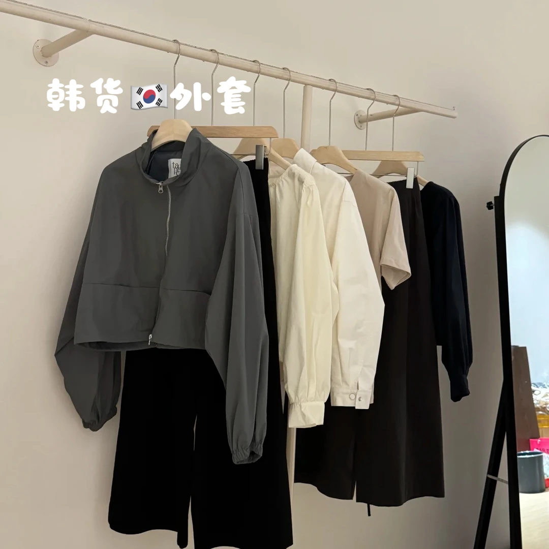 韩货-【夏日惊喜福福款】夏日‘时髦慵懒衬衫连衣裙款-按编号拍