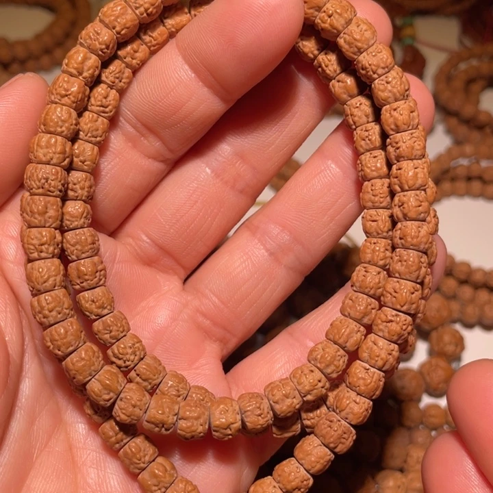 金刚菩提手串龙切佛手6.5+