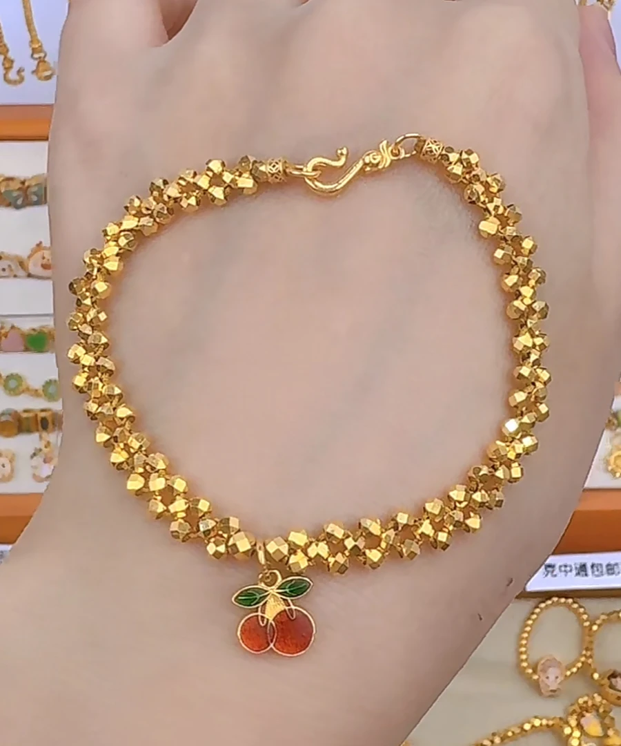 足金999 手串15.5手围 按克售卖6.91g