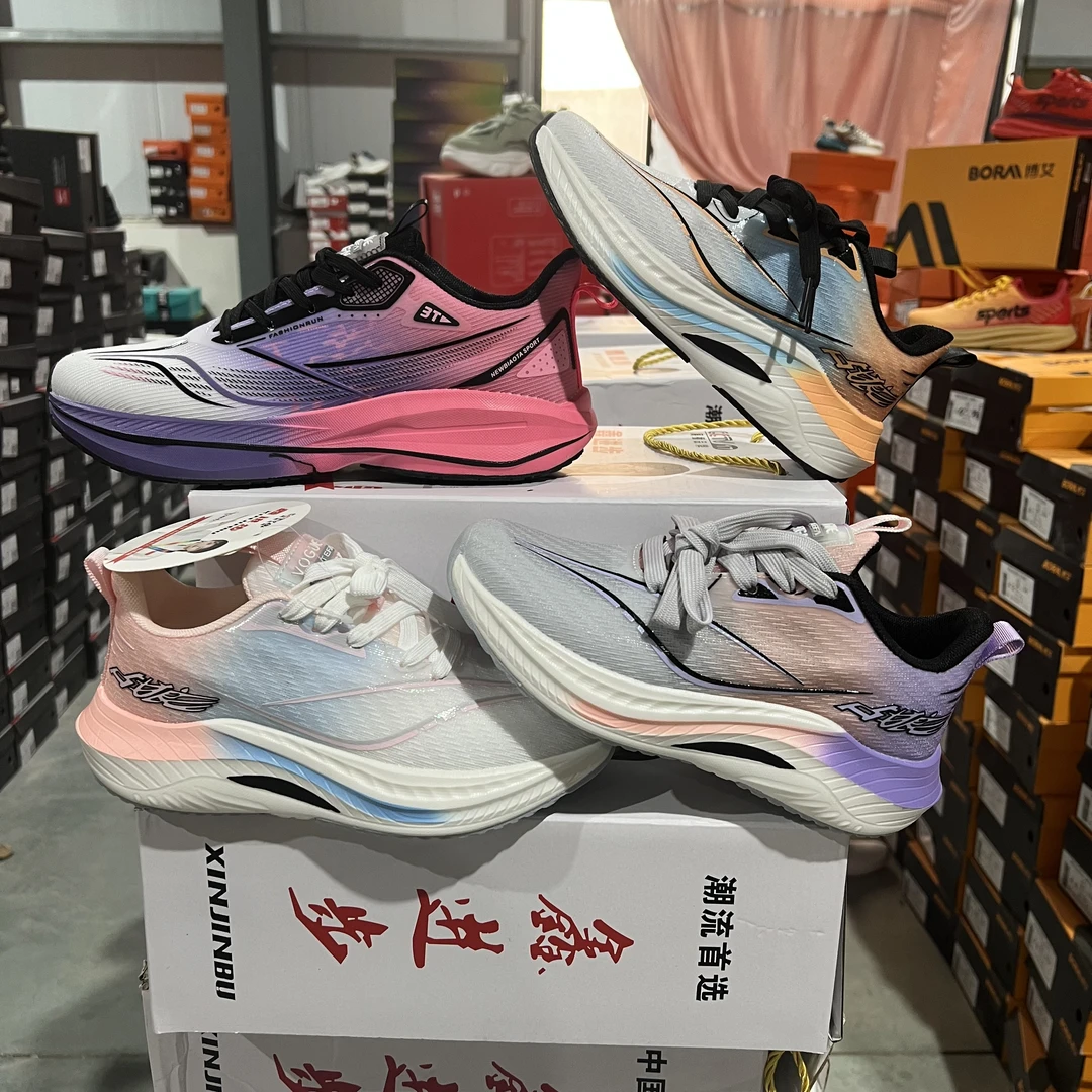 2025新款鑫进步夏季单网女鞋网面运动鞋时尚休闲百搭潮流潮鞋透气