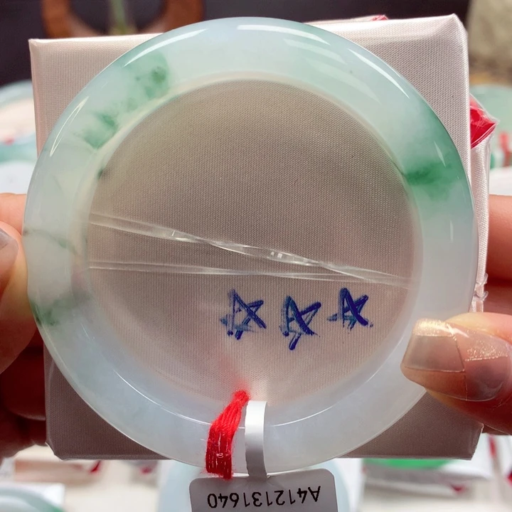 翡翠手镯未镶嵌56正52号88