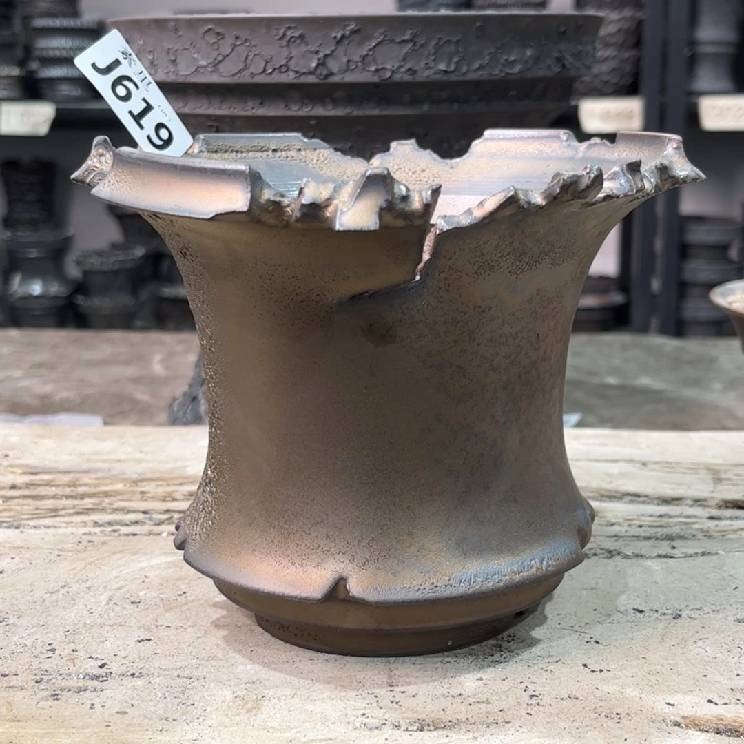 陶内口14.5高12.5瑕疵景德镇