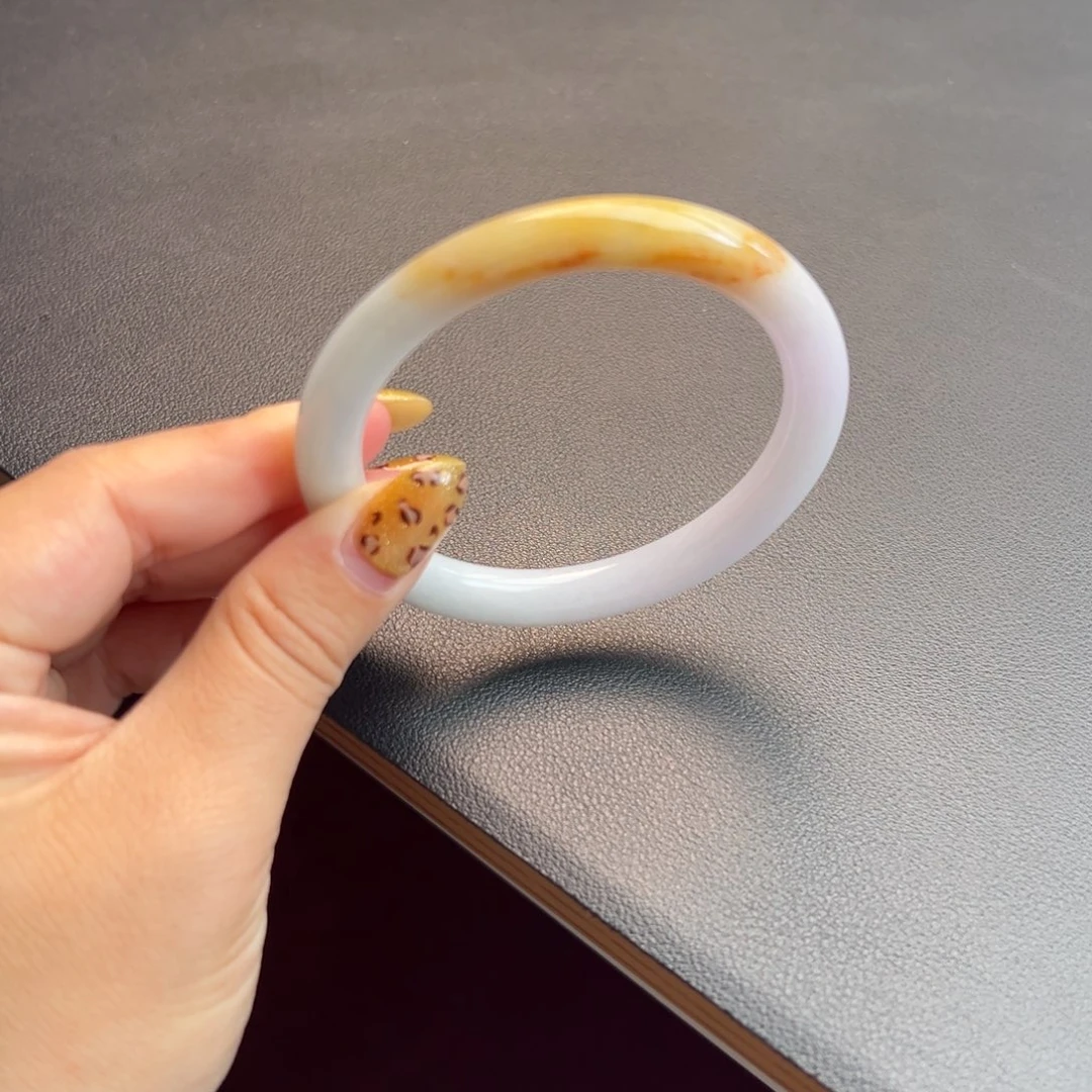 翡翠未镶嵌手镯54-56