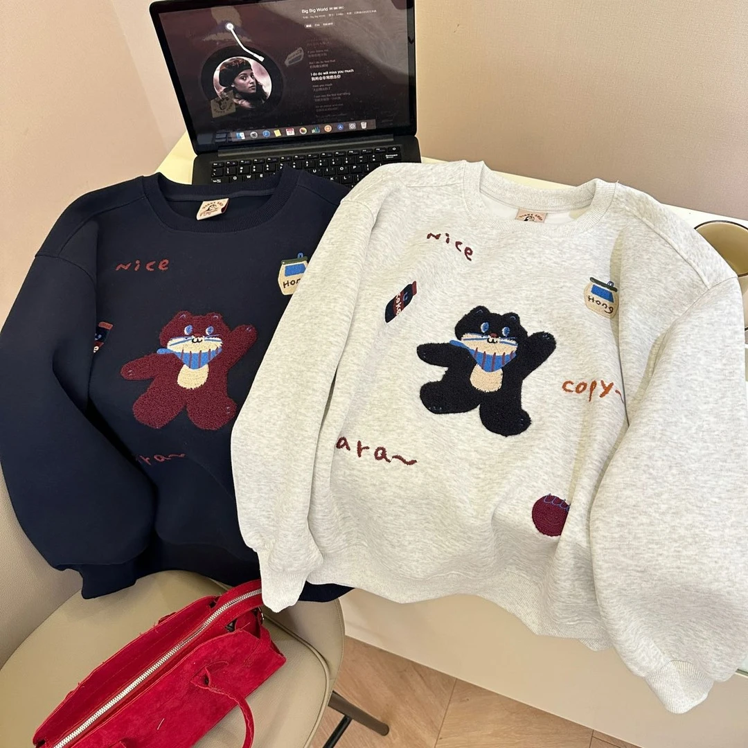 【号码150-199】C春款东大门订单重工刺绣韩版卫衣