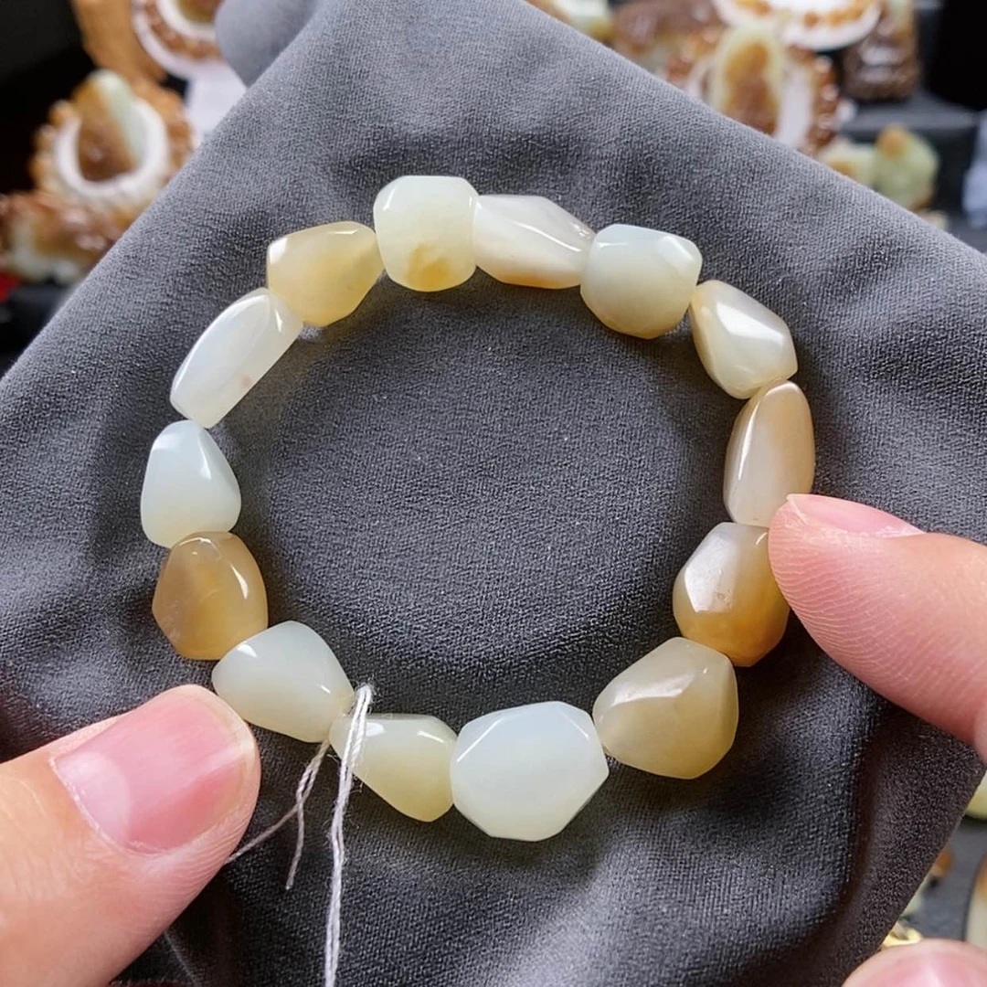 【闪购商品】手链未镶嵌和田玉（糖玉）