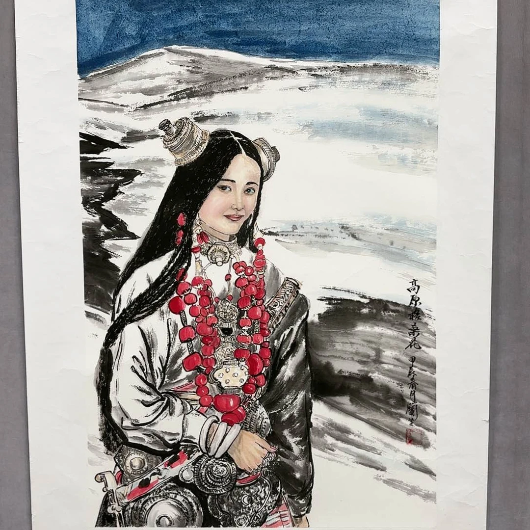 国画国画纯手绘作品请放心去藏