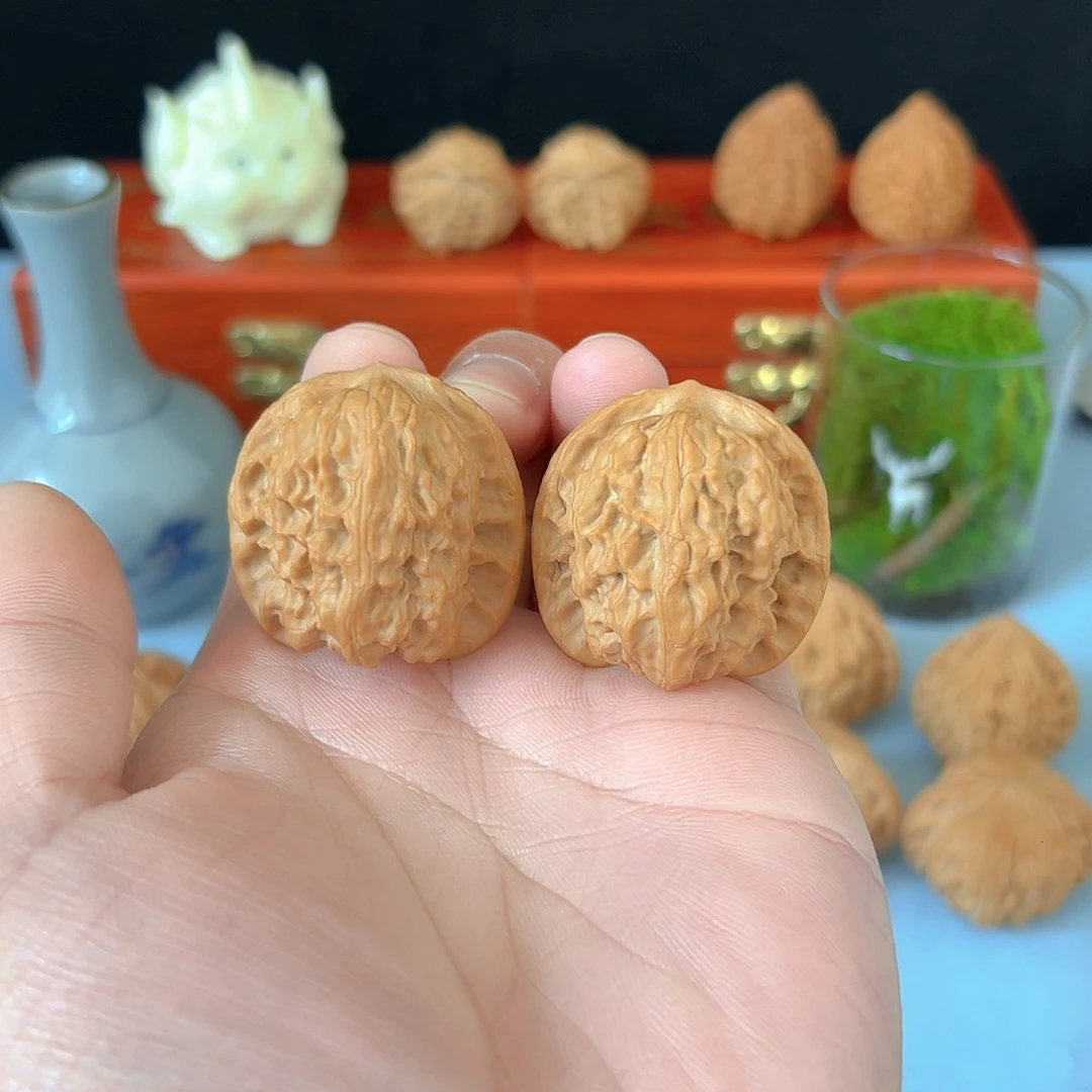 文玩核桃把件全品小众野狼