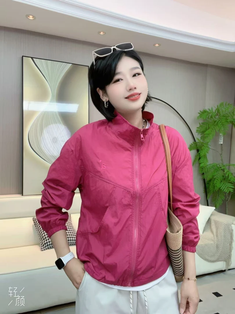 【补贴专属价】防晒衣女新款夏季轻薄短款立领透气外套防晒服装
