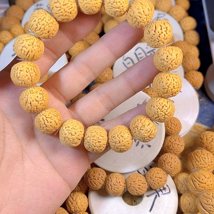 用***0桃核手串南瓜桃核手串