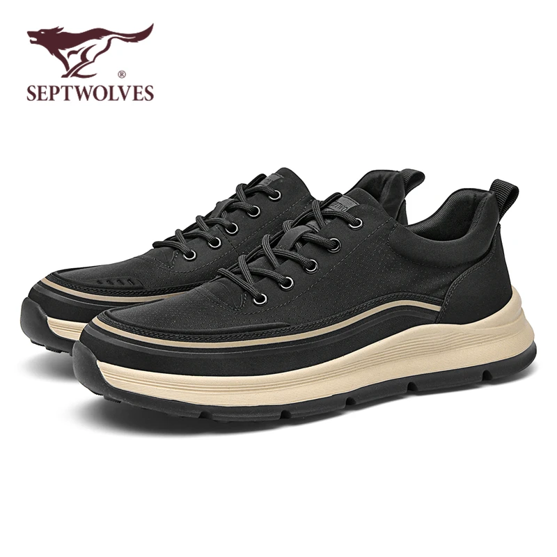 七匹狼正品男鞋秋季透气薄款男士布鞋软底轻便防滑百搭休闲运动鞋