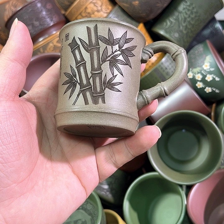 茶杯紫砂全手工紫砂主人杯