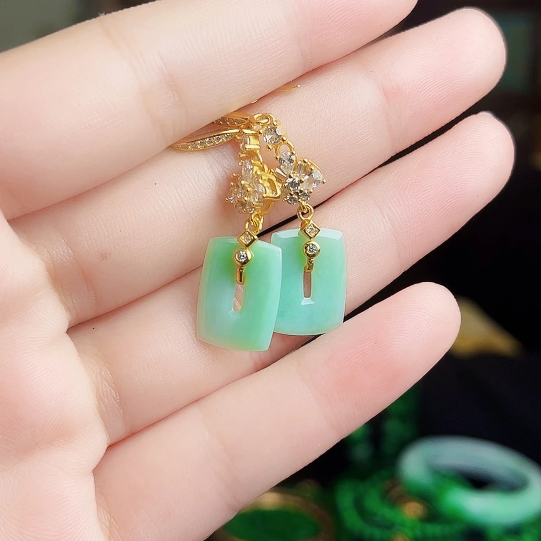 颈饰银S925镶嵌翡翠多样性