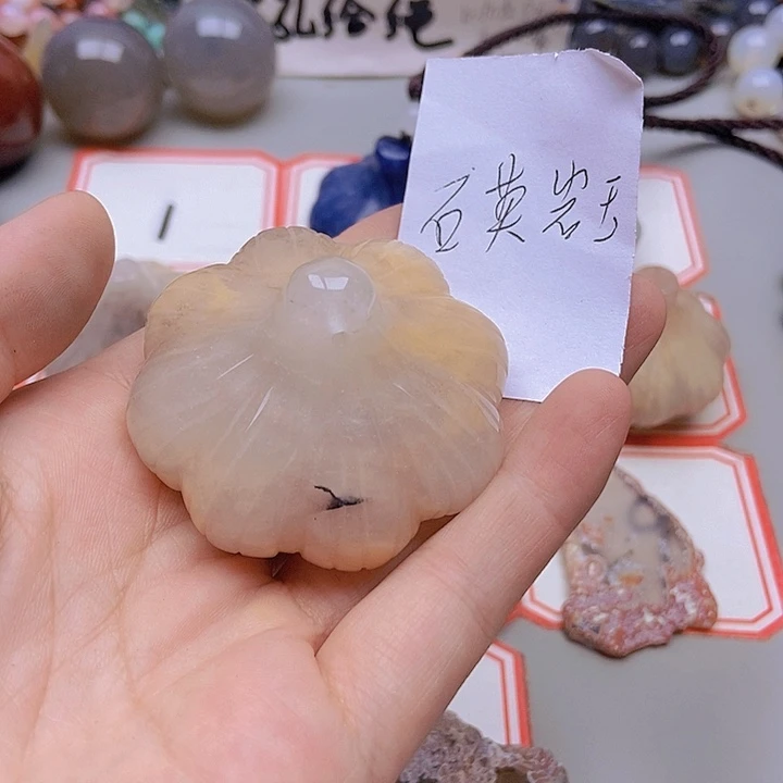 【闪购商品】未镶嵌玛瑙/玉髓珠宝半成品茉*