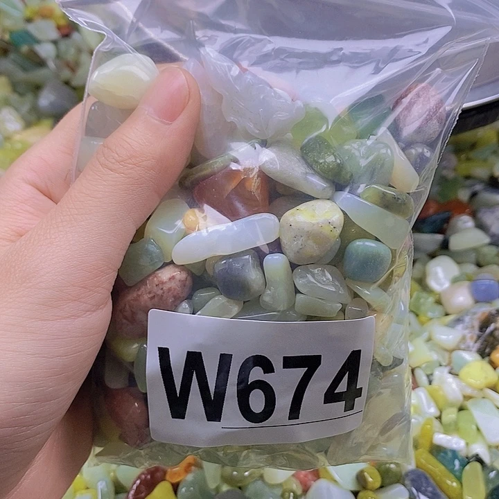 未镶嵌蛇纹石玉鱼缸石