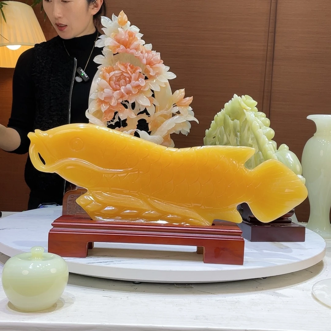 玉精品天然玉石摆件